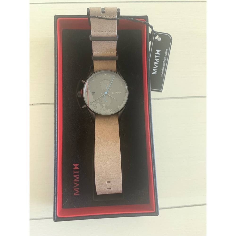 MVMT Men’s Gunmetal Sandstone Watch. NWT
